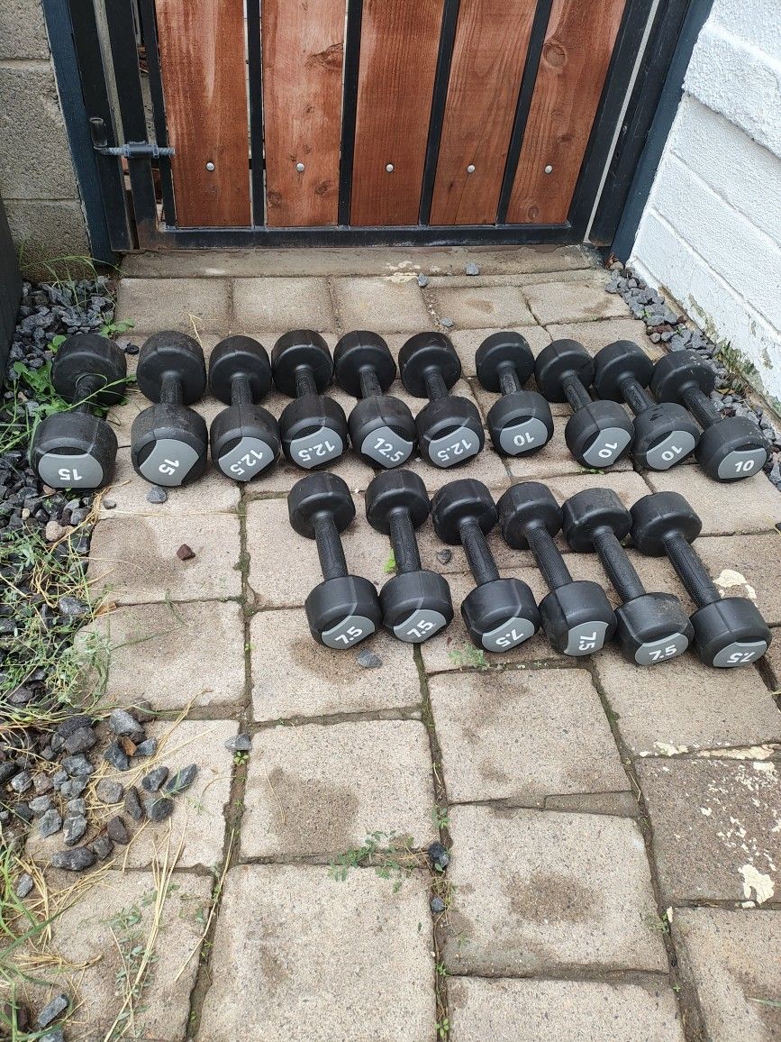 Dumbbell & kettlebells