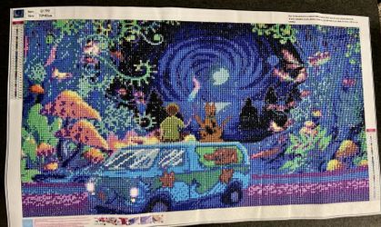 Scooby Doo Diamond Art