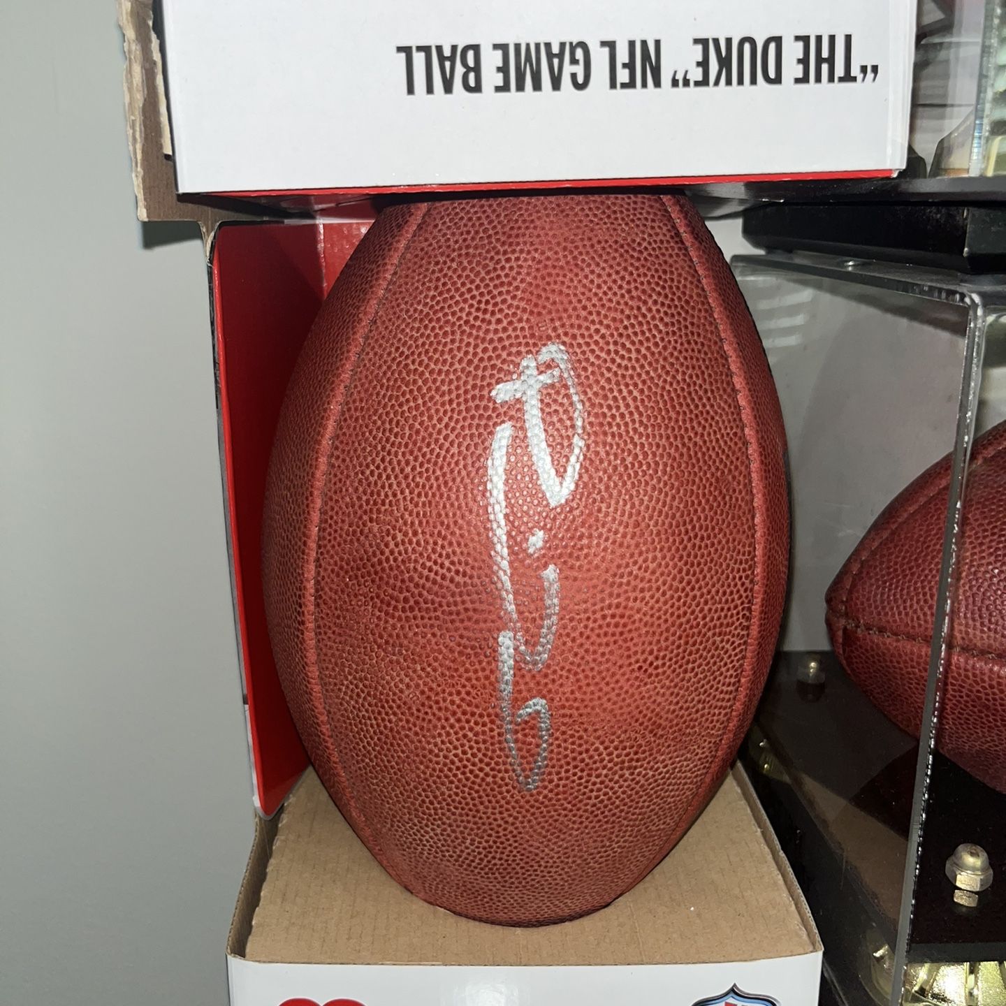 Patrick Mahomes Autograohed Super Bowl LVII