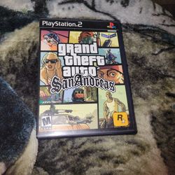 Grand Theft Auto San Andreas PS2