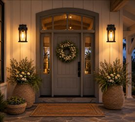 Dusk to Dawn Outdoor Wall Lights 2 Pack