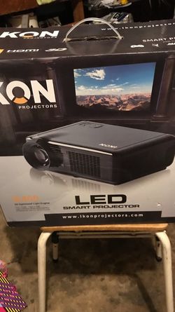 LED Smart projector and ikon screen