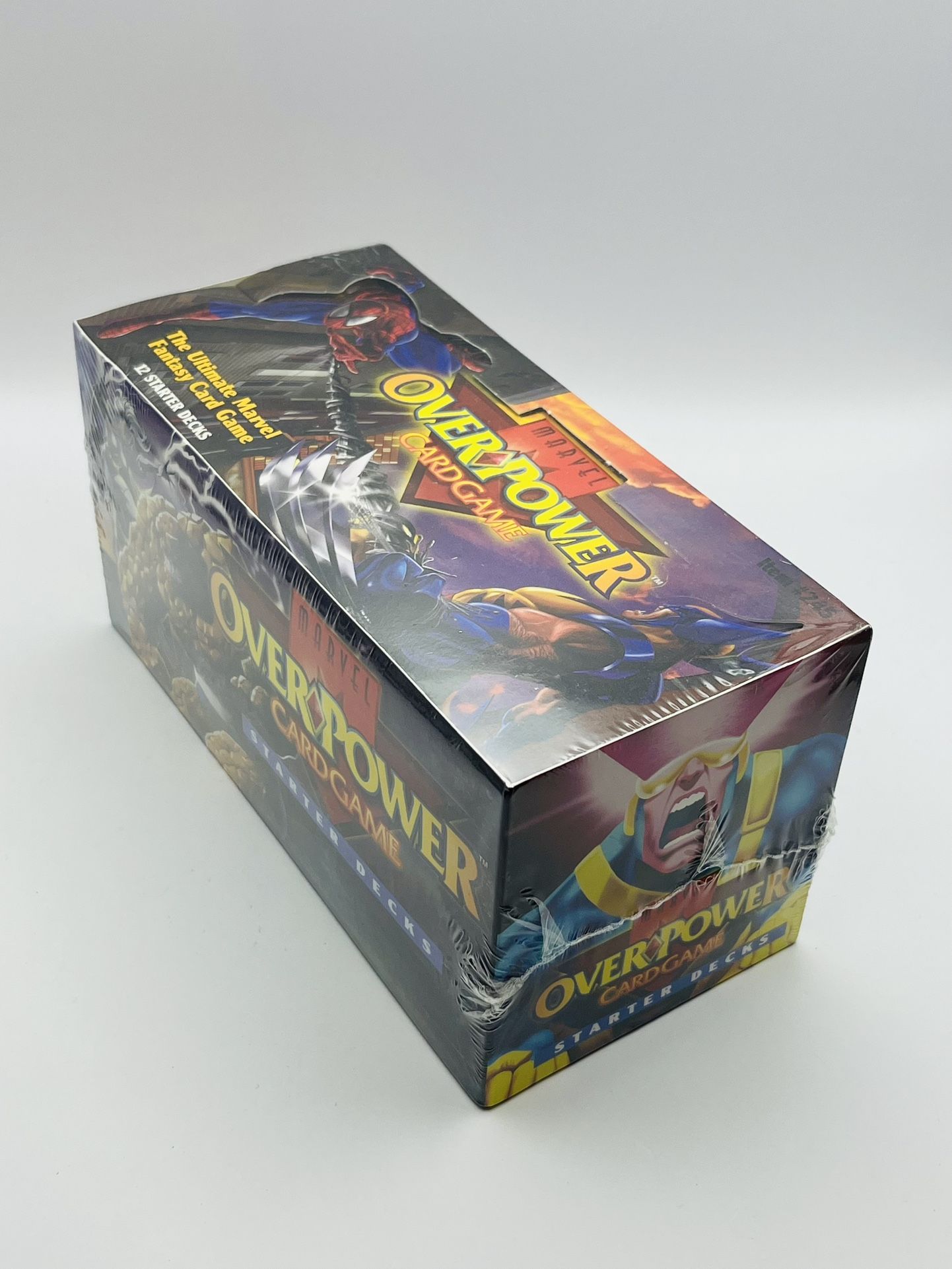 1995 Fleer Marvel Overpower Starter Deck Box *unopened*