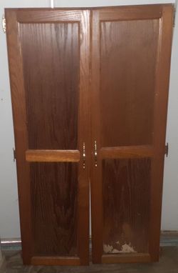 Camper Cabinet Doors, Hinges, Tiffany Window