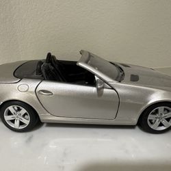 Die cast Mercedes-Benz SLK convertible