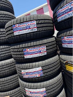 235/45/18 vendo set de llantas nueva con 50.000 millas de garantía