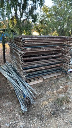 Used scaffolding