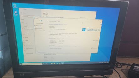 HP all in one touch smart PC