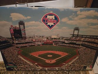 Citizens bank park aerial canvas print