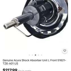 Shock Acura  . Partes Originales 