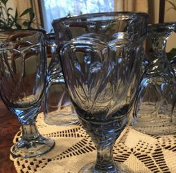 NORITAKE sweet swirl glasses