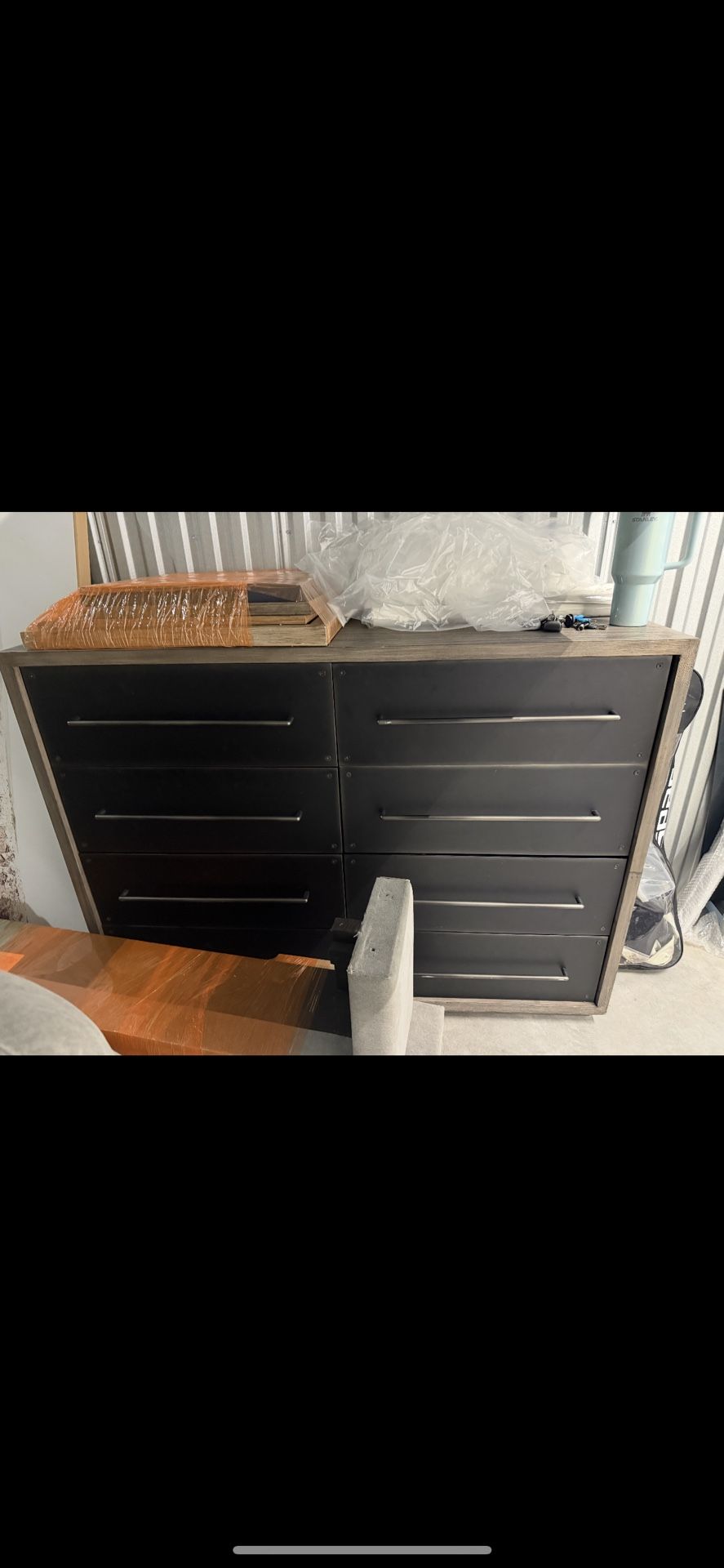 Restoration Hardware Colbin Dresser 8 Drawer 