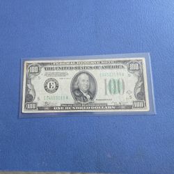 Collectible Coin & Currency One Hundred Dollar 