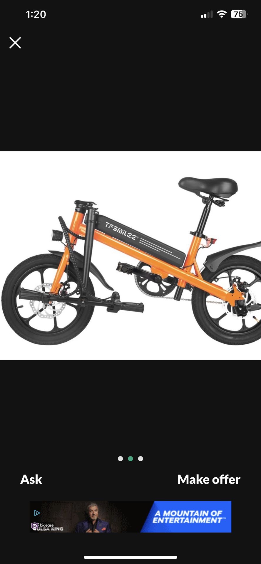NEW ADULT ELECTRIC BIKE