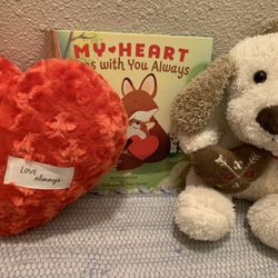 Free Valentine Stuffies & Book 