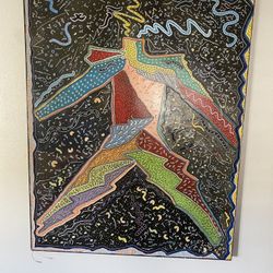 “Night Rage” Ann Cherenko 1986 Original Art