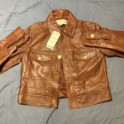 Michael Kors Leather Jacket