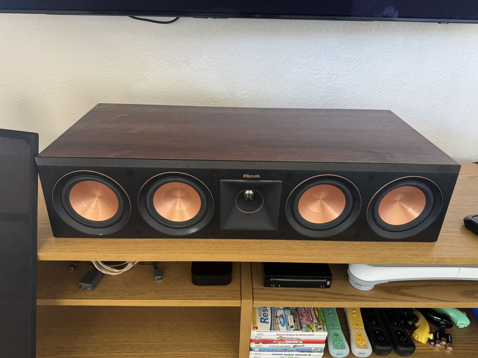 Klipsch RP-450C Walnut Center Channel Speaker