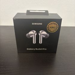 Silver Samsung-Style Galaxy Buds 3 Pro - Sealed