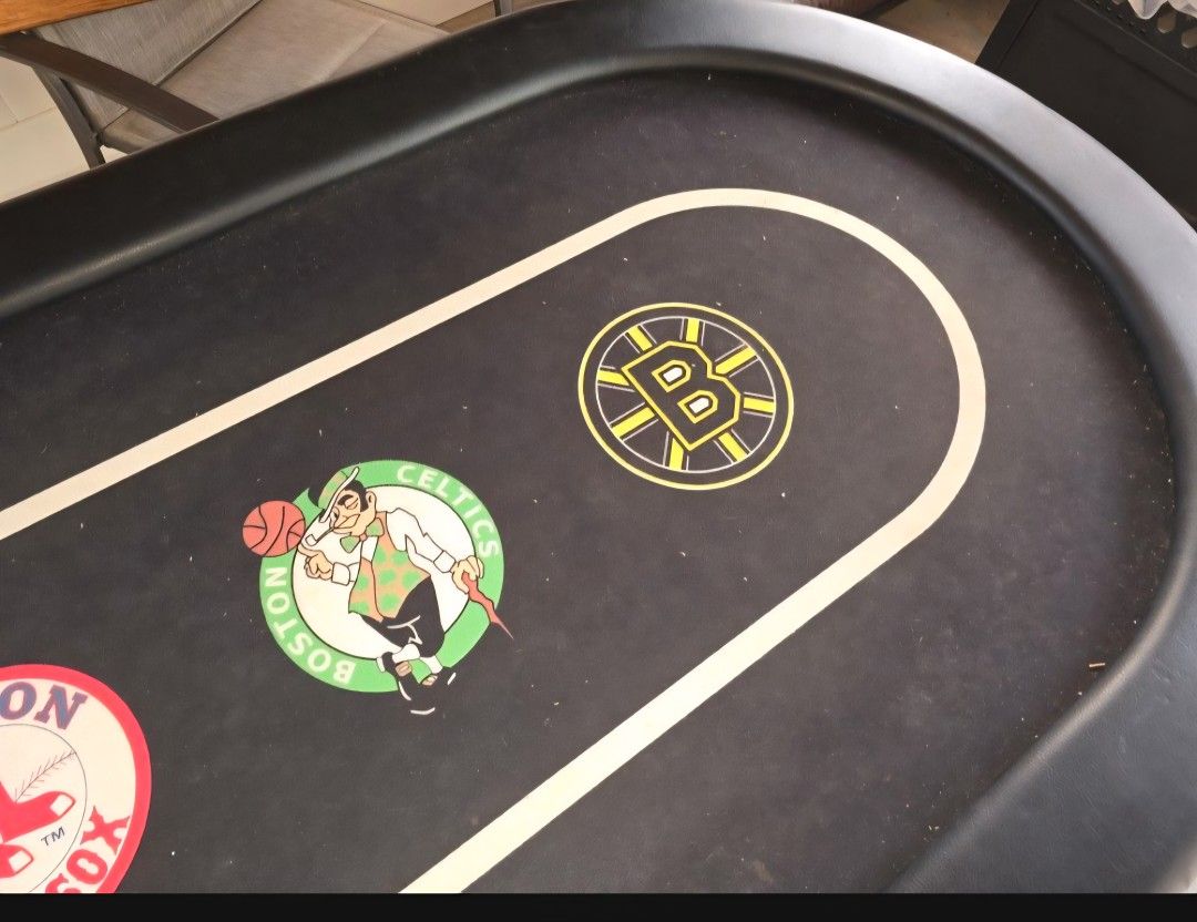 Bostom themed Poker Table with cover