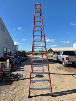 20 ft Aframe double sided ladder $1600 firm!
