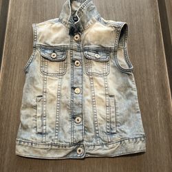 Girls Gap Denim Vest