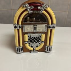 Vintage Back To The Oldies Jukebox AM/FM Radio Lighted Excellent PRICE DROP!