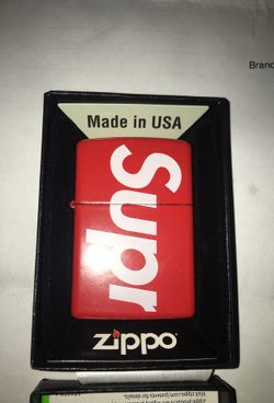 Supreme Zippo Lighter SS18 Stock X Approved for Sale in El
