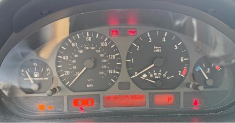 BMW E46 325i Instrument Cluster Speedometer