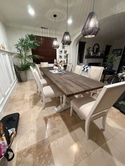 Dining room table
