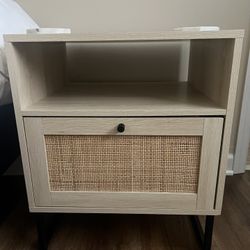 Natural Colored Nightstand 