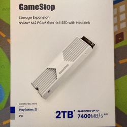 2 Terabyte NVME SSD for PS5/PC