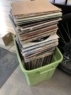 210 vinyl records