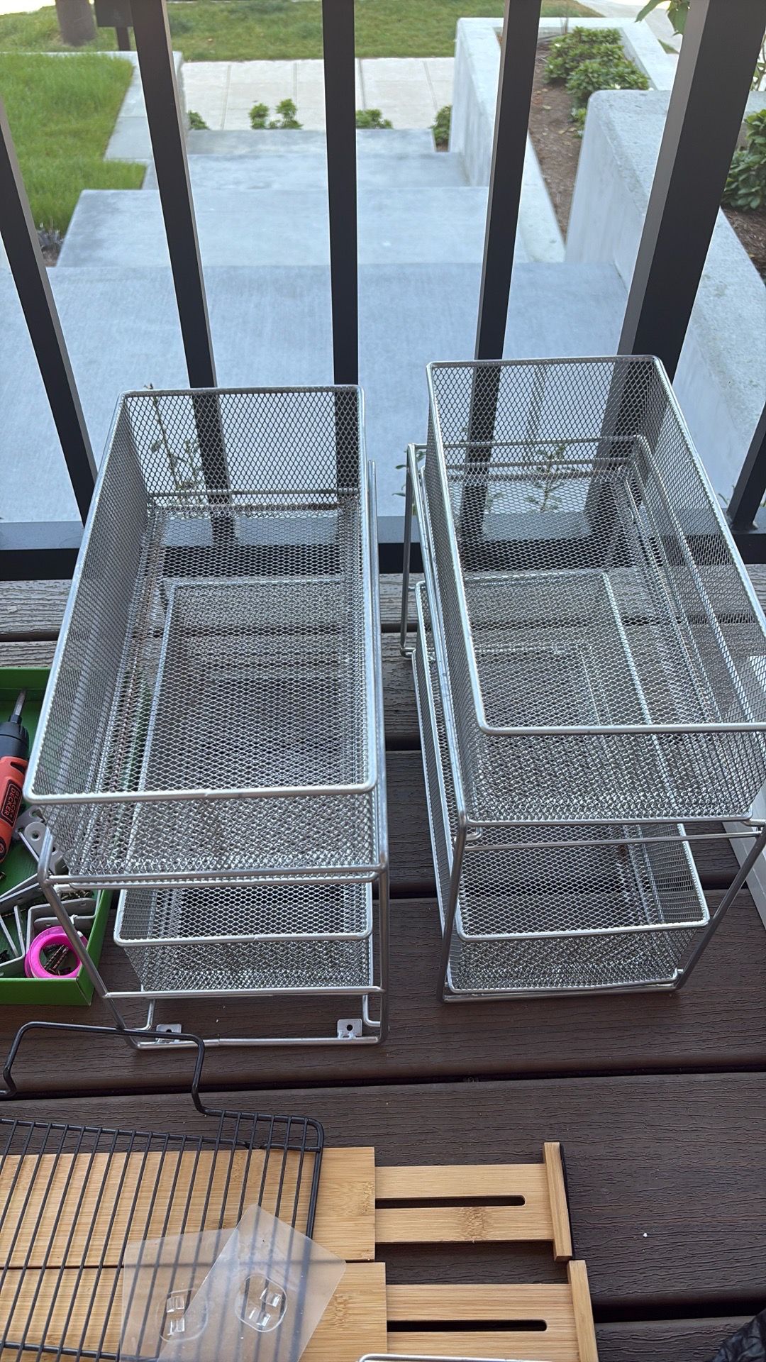 Under cabinet storage