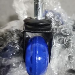 Office Chair Casters 2"  Stem 11x22 (7/16"x7/8") 