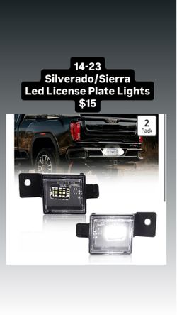 14-23 Silverado/Sierra Led License Plate Lights $15