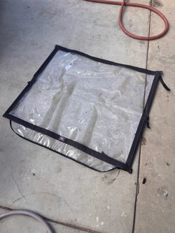Golf cart tires and windshield