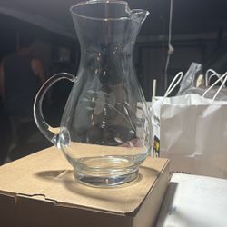 Jarra De Cristal  Usada En Buenas  Conditioned Princess House  Precio Firme 35