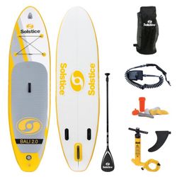 Solstice Bali 2 Inflatable Standup Paddleboard Kit NIB