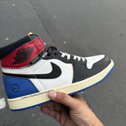 Jordan 1 Retro High OG SP Fragment X Union LA Varsity Red Sport Royal Size 11