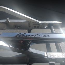 Swingarm, Extension And Chain Cover Chrome 