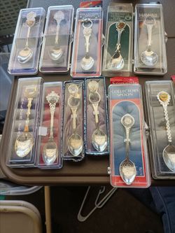 Collectable spoons vary nice 5.00 each