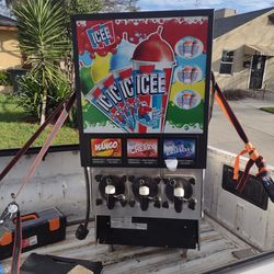ICEE Frozen Carbonated Beverage Dispenser Three Flavor