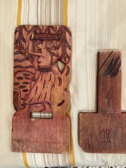 African Carved Chair