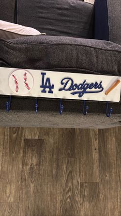LA Dodgers wall hook/rack