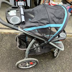 Three Wheeled Stroller