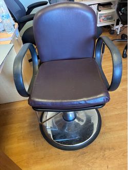 Salon chair and dryer