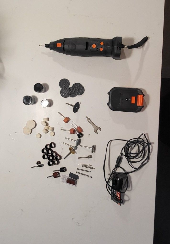 Warrior 12v Dremel Set