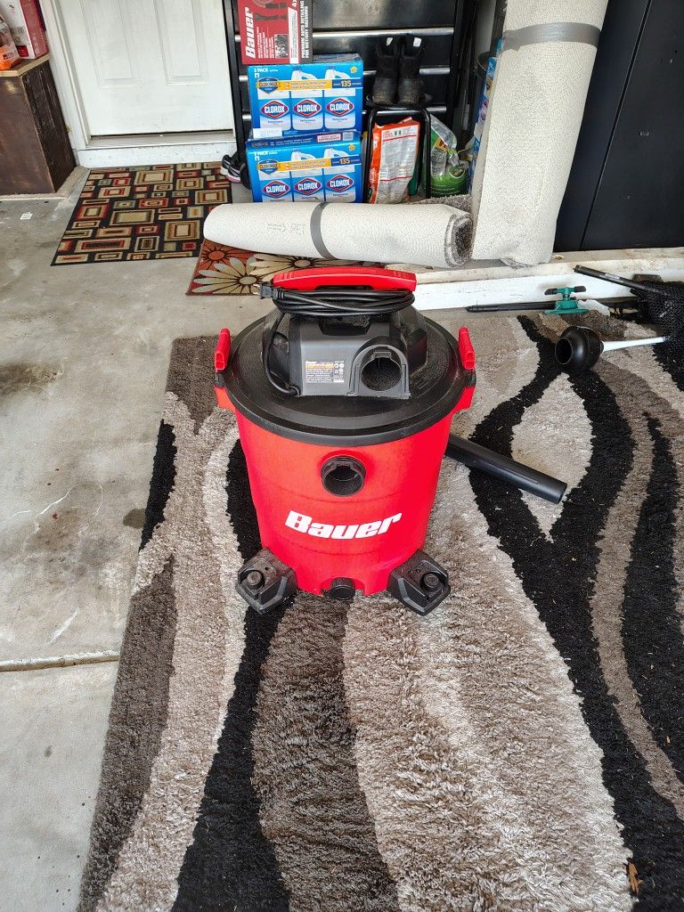 Bauer 14 Gl Shop Wet And Dry Vacuum Cleaner