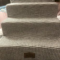 Dog Stairs - 4 Steps 18 “ Width & 18 “ Height &  23 “ Length 